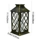 thumbnail image 4 of Solar Lantern Outdoor,Garden Hanging Lantern- PVC Waterproof LED Flickering Flameless Candle Decorative Lights for Table,Outdoor,Party(1 Pack), 4 of 7