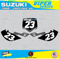 thumbnail image 2 of Kalair GFX Graphics Kit for Suzuki DRZ110 (2002-2009) Viper Series, 2 of 5