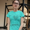 thumbnail image 3 of Tee Hunt I Love My Cat T-Shirt Purr & Meow Active Furry Playful Companion Women's T-Shirt Grey, Light Blue, Medium, 3 of 5