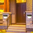 thumbnail image 3 of Flmtop 4Pcs Solar Garden Lights Durable Weather Proof Plastic Solar LED Stair Decorative Light for Garden, 3 of 8