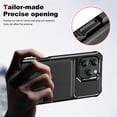 thumbnail image 4 of for iPhone 16 Pro Max Wallet Case, Built-in 4 Card Holders Kickstand Purse Cover, Military Grade Enhanced Corners Drop Protection, Rugged Protective Phone Case for iPhone 16 Pro Max, Black, 4 of 9