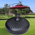 thumbnail image 2 of Base de Parasol de Jardin Multifonctionnelle Support de Parasol Rond en Plastique pour Pelouse Extérieure Jardin Grande Capacité Remplissable, 2 of 8