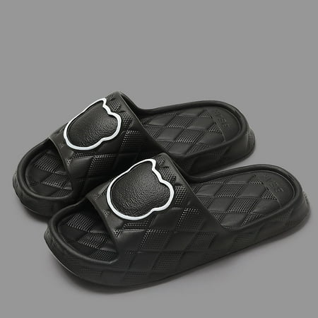 New Big Size 48 49 Home Slippers Women Men Summer Sandals Soft EVA Slides Beach Flip Flops Couples Bathroom Non-slip Shoes TUOXIE