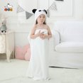 thumbnail image 1 of Toalla con Capucha Premium para Niños - Diseño Unicornio - Super Suave Oversize - Toalla de Baño con Capucha 100% Algodón para Niñas - Panda Blanco y Negro 80*130 Micron JAMW Sencillez, 1 of 5