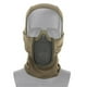 Masque Tactique Full Face en Acier Maillage Chasse Masque Airsoft Paintball – image 1 sur 4