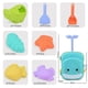 thumbnail image 3 of 8PCS Beach Sand Toy Set with Storage Suitcase Water Toy Set for Children Kids, 3 of 5