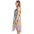 thumbnail image 2 of Riviera Sun Sleeveless Umbrella Dresses for Women (Aqua Floral, Small), 2 of 3