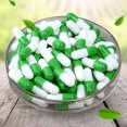 thumbnail image 2 of 1000pcs Transparent Hollow Gelatin Empty Separated Medical Powder Capsule Shells, 2 of 5