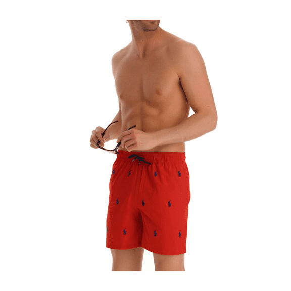 Polo Ralph Lauren Men's Traveler Swim Trunks , Yellow, Md