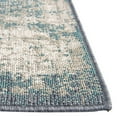thumbnail image 6 of Unique Loom Outdoor Coastal Collection Area Rug - Okyanus (2' x 8' Runner Blue/Ivory), 6 of 7