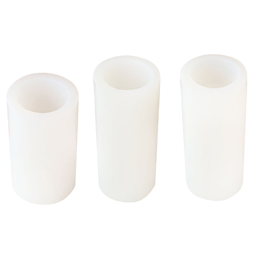 3D Pillar Candle Mold, Non Stick Easy to Demold for DIY Candle Plaster Resin Craft Home Decor, Epoxy Resin Casting