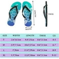 thumbnail image 2 of GZHJMY Women Flip Flops Slippers Ocean Sea Aquatic Turtle Tortoise Sandals for Beach Summer Shower Men Boy Girl Kid Summer Slippers, 2 of 5