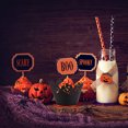 thumbnail image 2 of Shisuyan 36pcs Halloween Cake Cupcake Wrapper Muffin Wrapping Paper Cake Supplies Random Style, 2 of 8