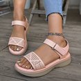 thumbnail image 3 of Dakaela Women's Orthopedic Sport Sandals Soft Cushion Foam Walking Shoes Arch Support Dressy Sandal, 3 of 8