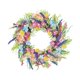thumbnail image 3 of Corona de flores artificiales para decoración de puertas, adorno floral, flor artificial 45 cm, 3 of 9