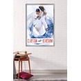 thumbnail image 2 of MLB Los Angeles Dodgers - Clayton Kershaw 14 Wall Poster, 22.375" x 34", Framed, 2 of 2