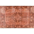 thumbnail image 1 of Ahgly Company Indoor Rectangle Traditional Coral Orange Persian Area Rugs, 2' x 4', 1 of 6