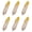 White, variant on Yihuala 6Pcs Artificial Corn Realistic Fake Corns for Thanksgiving Harvest Partiess Photo Props,Simulation Vegetable Decorations