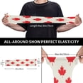 thumbnail image 4 of Rocae Happy Canada Day for Sports Cooling Arm Compression Sleeves for Men Women Teenager,Breathable,Outdoor Essentials Sun Protection Arm Sleeves, 4 of 8
