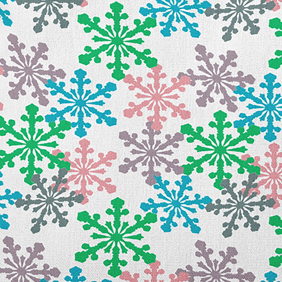 26" x 26" Simply Daisy Snow Fall Polyester Accent Pillow, Bright Green Qty 1