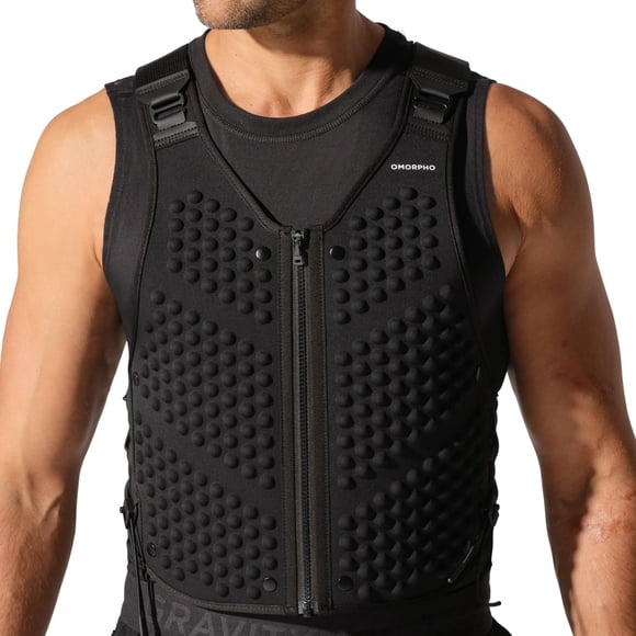 Chaleco con peso OMORPHO G-Vest 10 lb ajuste regulable