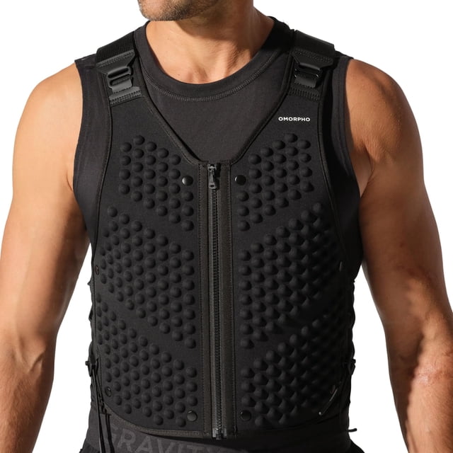 Chaleco con peso OMORPHO G-Vest 10 lb ajuste regulable