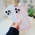 thumbnail image 4 of Compatible with iPhone 11 Pro,Cute Kawaii Bling Sparkle Glitter Frame Shape Soft Silicone Shockproof Protective Phone Case Cover for Women Girls Blue, 4 of 15