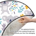 thumbnail image 2 of GZHJMY Koala Christmas Tree Mat, Round Christmas Tree Stand Mat Decoration for Holiday Party Home Christmas Day Ornaments Floor Door, 28.3", 2 of 6