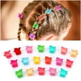 thumbnail image 3 of 40 Pcs Colorful Mini Hair Claw Clips Clamps Accessories for Baby Toddler Girls Decorative Bun Thin Hair, 3 of 6
