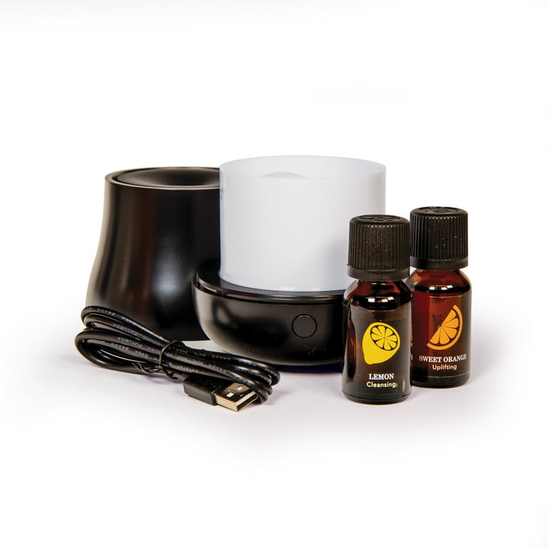 ScentSationals Essential Oils and Diffuser Set-Grey 