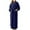 Navy, variant on Nnhblu Womens Robes Long Fall and Winter Plus Size Nightgowns for Women Soft Plush Blue Pajamas