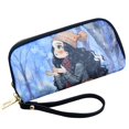 thumbnail image 1 of Coofit Coin Purse Casual Zipper Print Shell Phone Clutch Wallet Change Purse for Ladies, 1 of 8