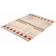 thumbnail image 4 of ECARPETGALLERY Modern Geometric Area Rug for Living Room Bedroom, Ivory Red Carpet, 3'11''x5'7'', 4 of 8