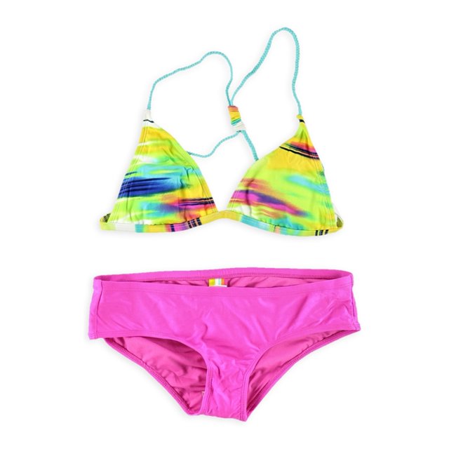 Raisins Womens Skinny Santa Barbara Bikini de 2 piezas, azul, pequeño