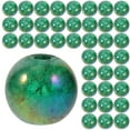 thumbnail image 3 of Eease 50pcs 8mm Green Glass Beads for Jewelry Making and Decor, 3 of 7