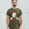 thumbnail image 3 of Tee Hunt This Guy Can Party T-shirt Curly Howard The Three Stooges Men's Tee, Military Green, Medium, 3 of 5