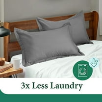 Under 5 2 Pc Solid Color 18.89 “X29” Pillowcases Twin, Pillowcase Twin Kids Gray, Kids Pillowcases Clearance Travel Size, Pillowcase for Student Dormitory Bed Household Pair of Pillowcases