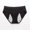 Black, variant on Rigardu Hot Sale!! Women's Cotton Underwear High Waisted Full Coverage Ladies Soft Strech Breathable Panties Leak Proof Underwear Before and After Menstruation with Ventilation Holes