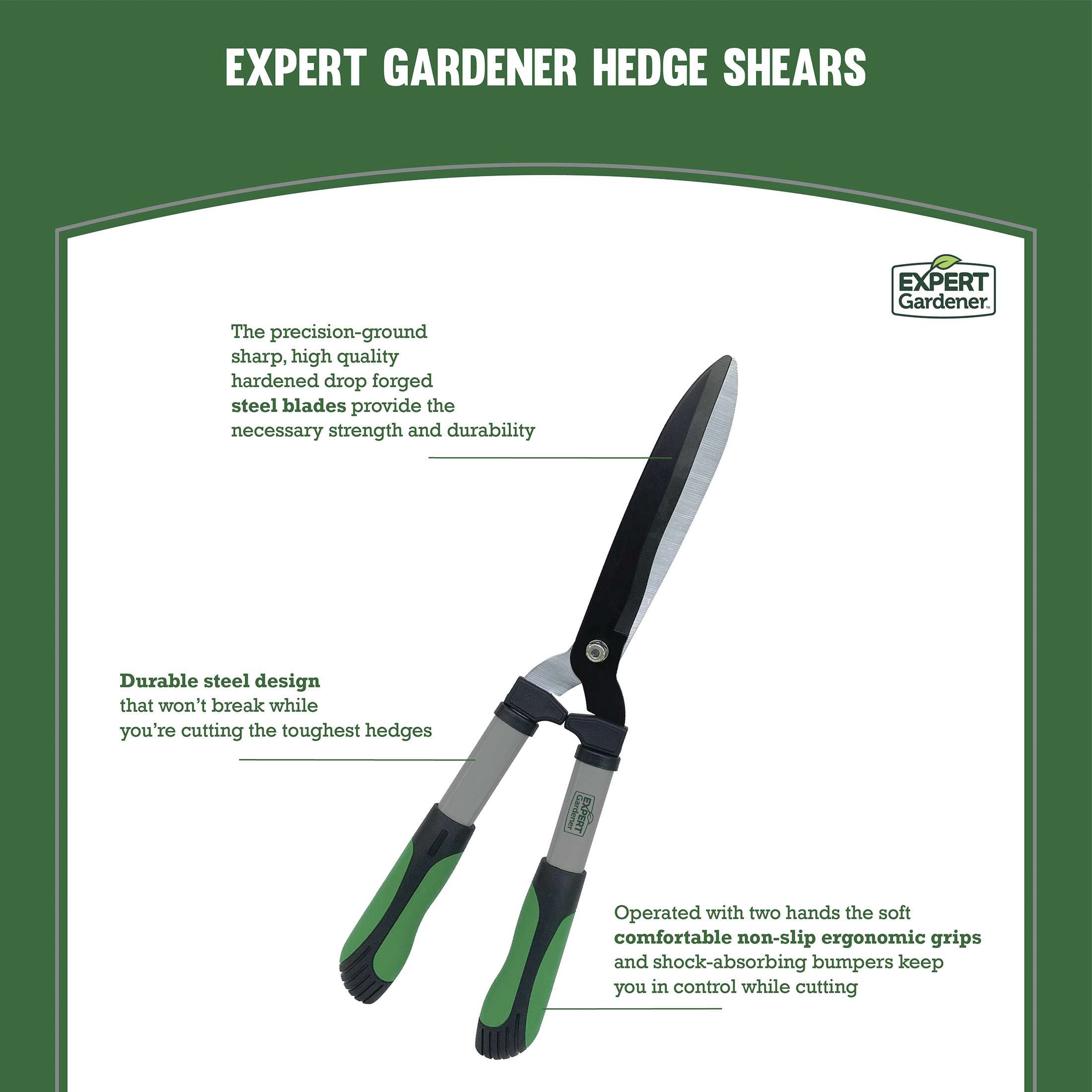 Expert Gardener 20 Inch Hedge Shear photo 2