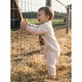 thumbnail image 4 of BemeyourBBs Baby Boy Spring Fall Winter Clothes Newborn Baby Boys Hospital Going Home Outfit One Piece Romper A Little Driver is Here Letters Tractor Printed Long Sleeve Jumpsuit Bodysuit, 4 of 9