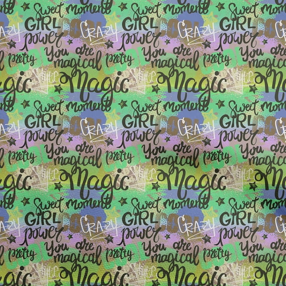 oneOone Cotton Poplin Twill Green Fabric Abstracts Diy Clothing Quilting Fabric Print Fabric By Yard 56 Inch Wide