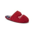 thumbnail image 2 of Dearfoams Cozy Comfort Women's Naughty & Nice Slippers, 2 of 7