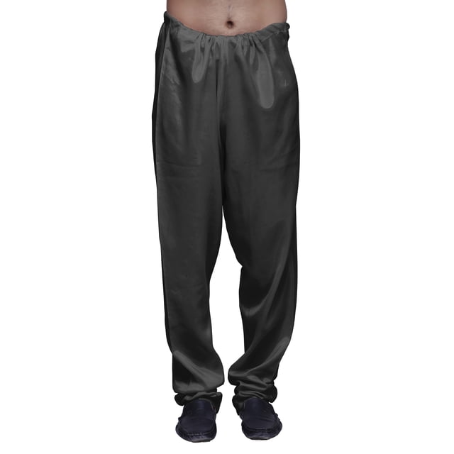 Atasi Men Solid Santoon Churidar Pajama Ethnic Wear Adjustable Drawstring Pants