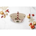 thumbnail image 2 of Spode Christmas Tree Candy Basket, 6.5-Inch Candy Bowl with Peppermint Handle for Holiday Snacks, Earthenware Christmas Gift, Festive Holiday Serveware & Holiday Display Bowl, Seasonal Décor, 2 of 6
