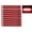 Red, variant on Truck Side Marker Indicators- 10pcs LED Truck Side Lights 12 SMD LED Side Marker Indicator Light Front Rear Side Light Position Lamps 24V For Auto.