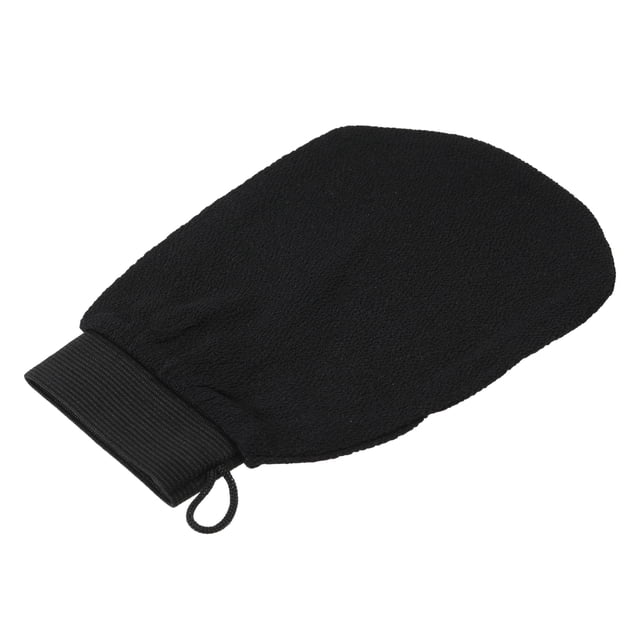 Guante Exfoliante Toystoory de Fibra Negro para Ducha y Bronceado Sin Sol