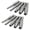 10Pcs/5 Sizes No Organizer, variant on 10 Pieces Magnetic Pentagon Head Screwdriver Bits Set 1/4 Inch Hex Shank Security Tamper Proof Pentagonal Drive Bit Five-sided Figure Screw Driver Drill Bit for Electric Hand Screwdrivers, 50mm