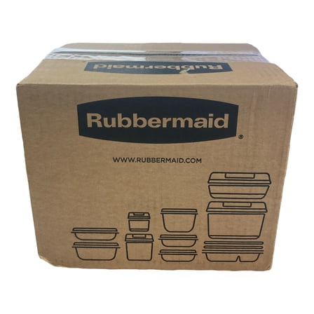 Rubbermaid® FreshWorks Produce Saver, Medium and Large Storage Containers, 8 Piece Set