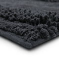 thumbnail image 5 of Mohawk Home Plush Cotton Fade/Stain Resistant Non-slip Machine Washable Bath Mat, Charcoal, 2' 3" x 3' 9", 5 of 8