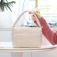 thumbnail image 4 of Bolso Mano para Mujer Con Cierre Y Asa Superior (blanco), 4 of 9